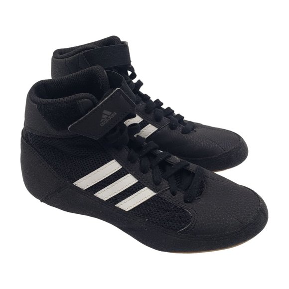 adidas Other - Adidas HVC 2 Youth Wrestling Shoes AQ3327 Black and White EUC